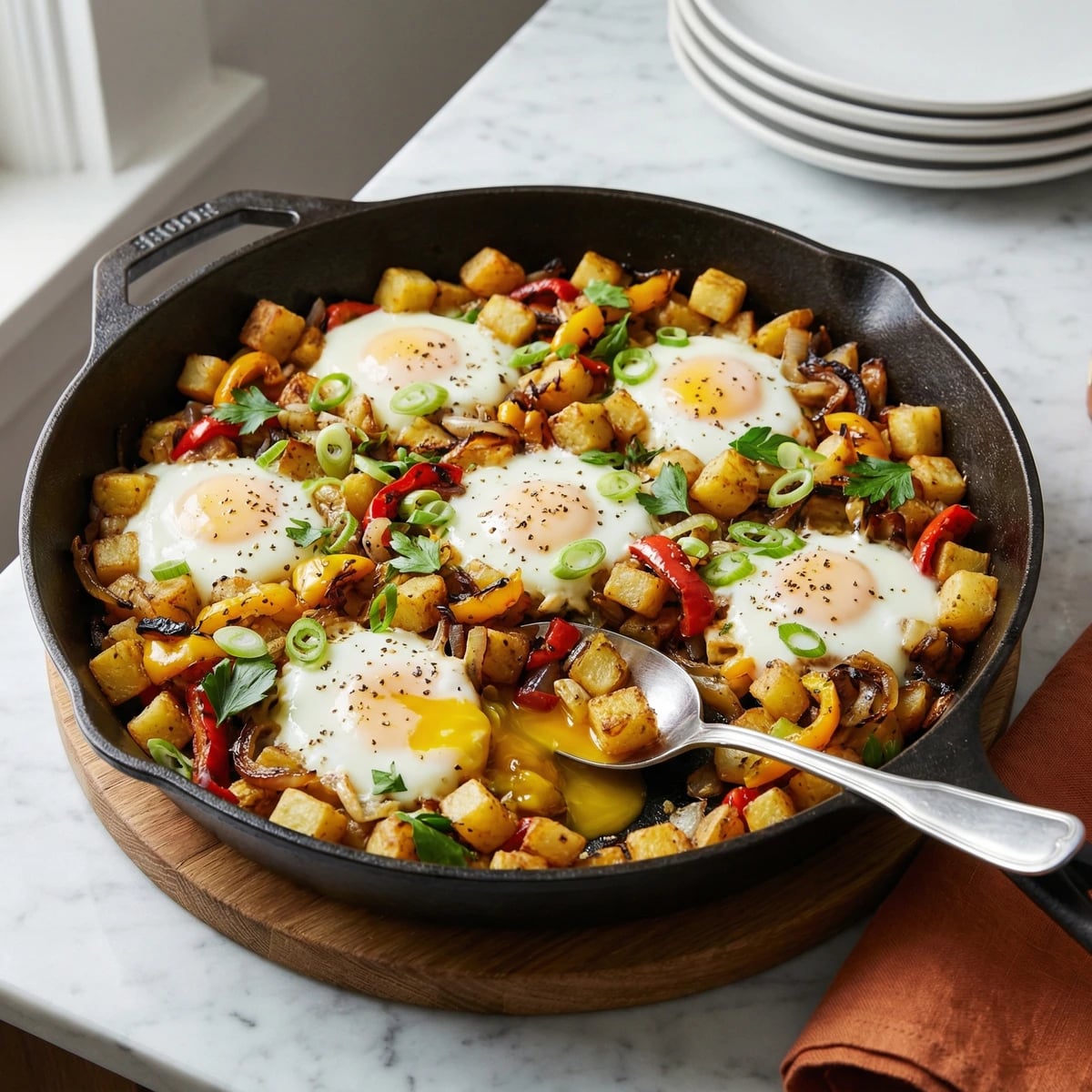 Breakfast Hash with Roasted Vegetables