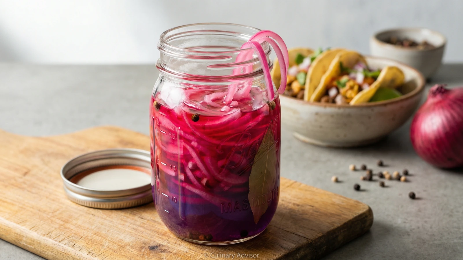 Quick Pickled Red Onions