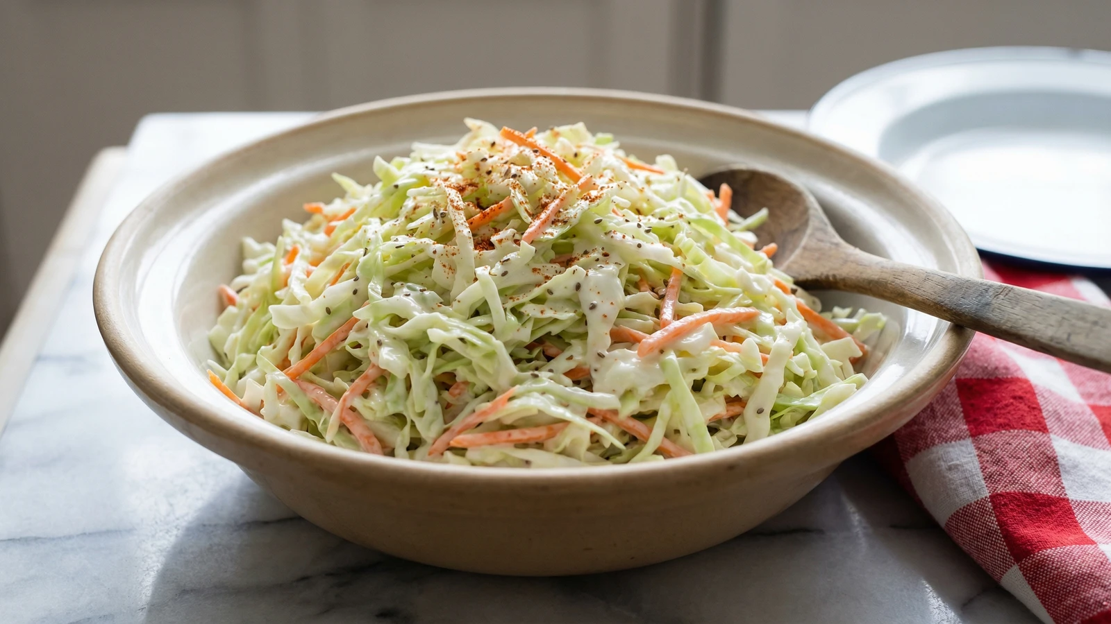 Creamy Midwestern Coleslaw