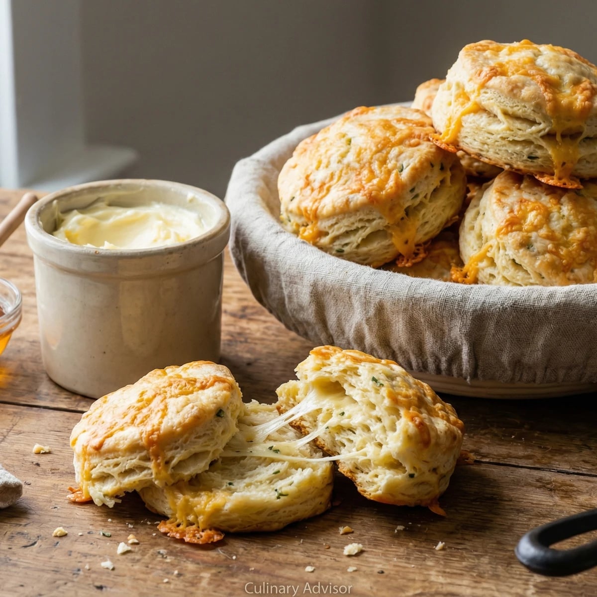Cheddar Chive Biscuits