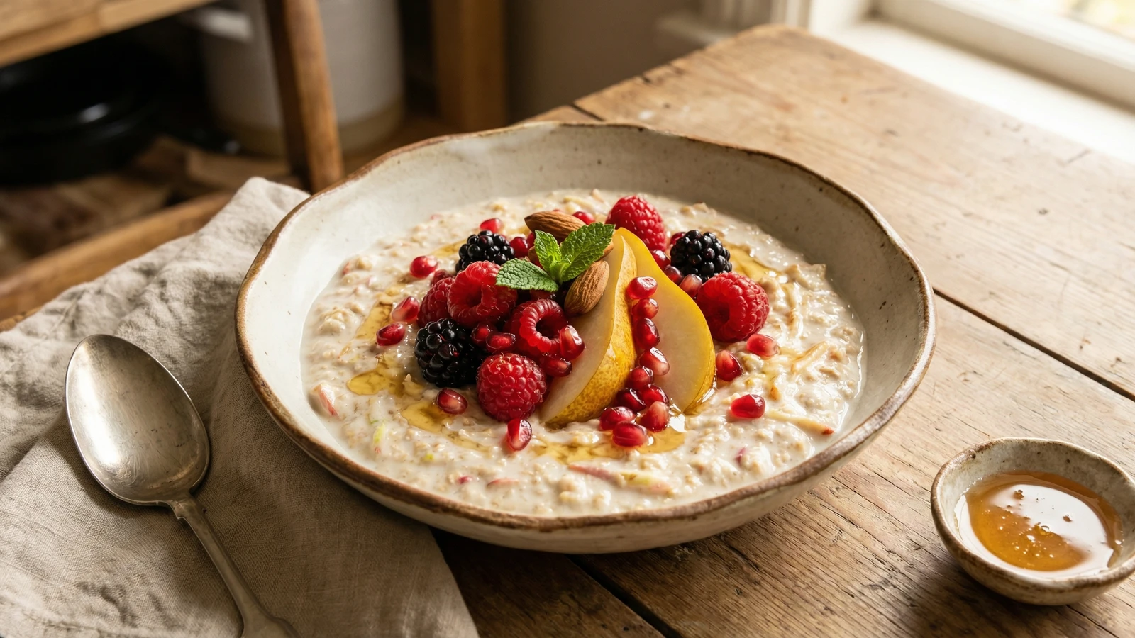 Bircher Muesli with Fresh Orchard Fruit