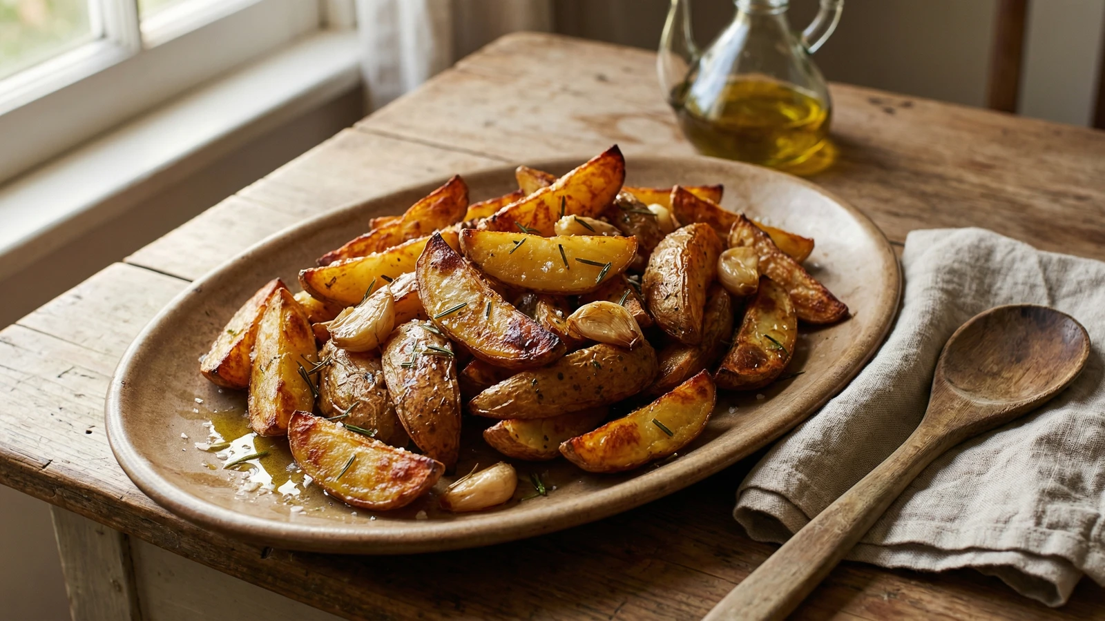 Patate al Forno con Rosmarino