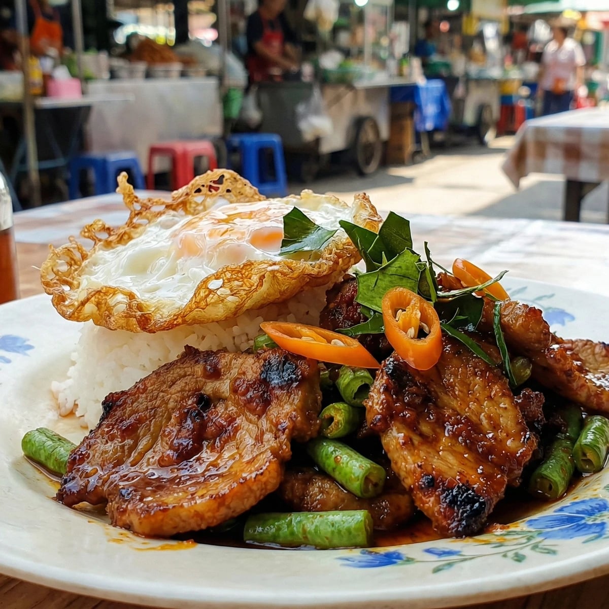 Curry Paste Pork Stir-Fry (Pad Prik Gaeng Moo)