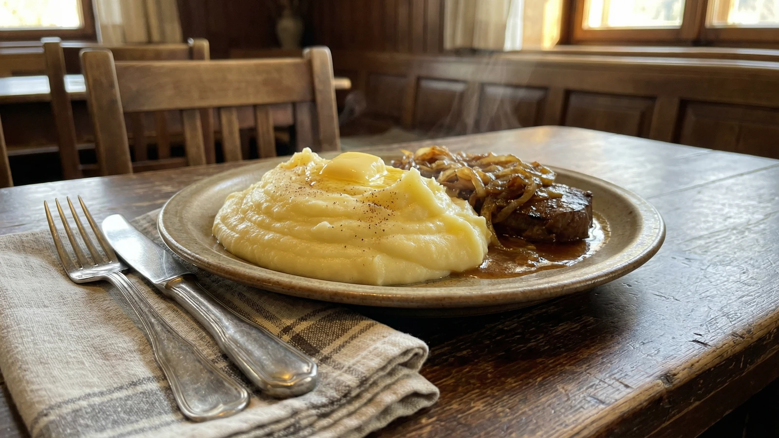 Erdäpfelpüree (Viennese Mashed Potatoes)