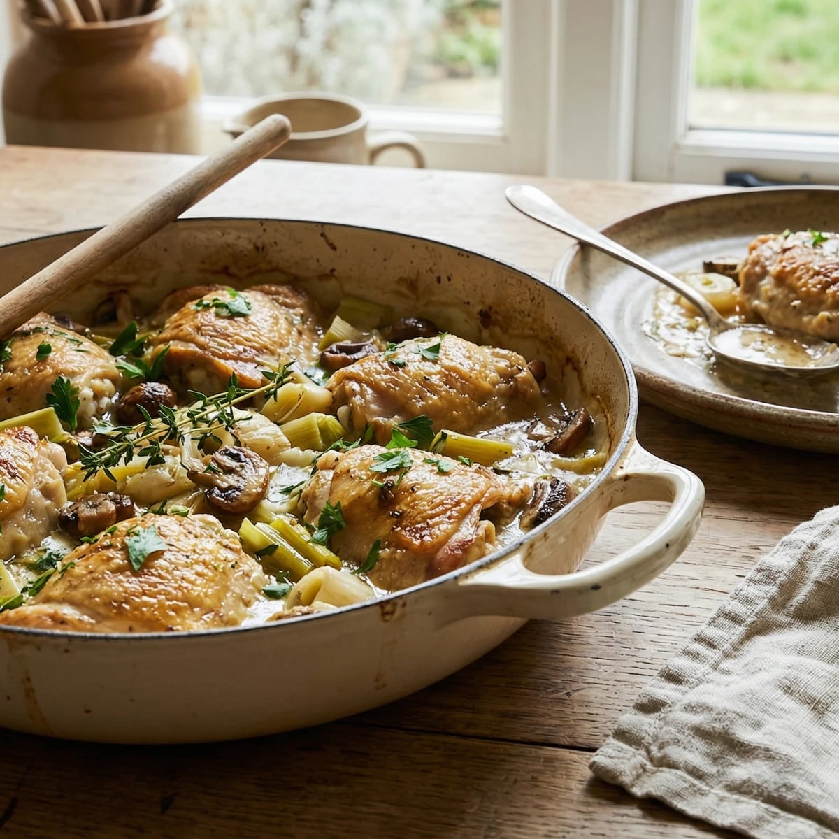 Chicken and Leek Casserole