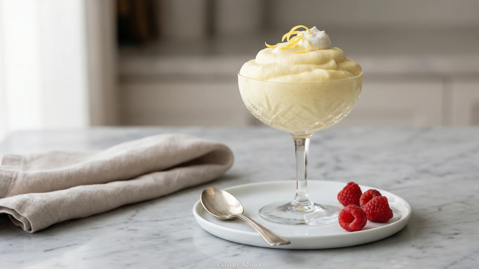 Classic French Lemon Mousse