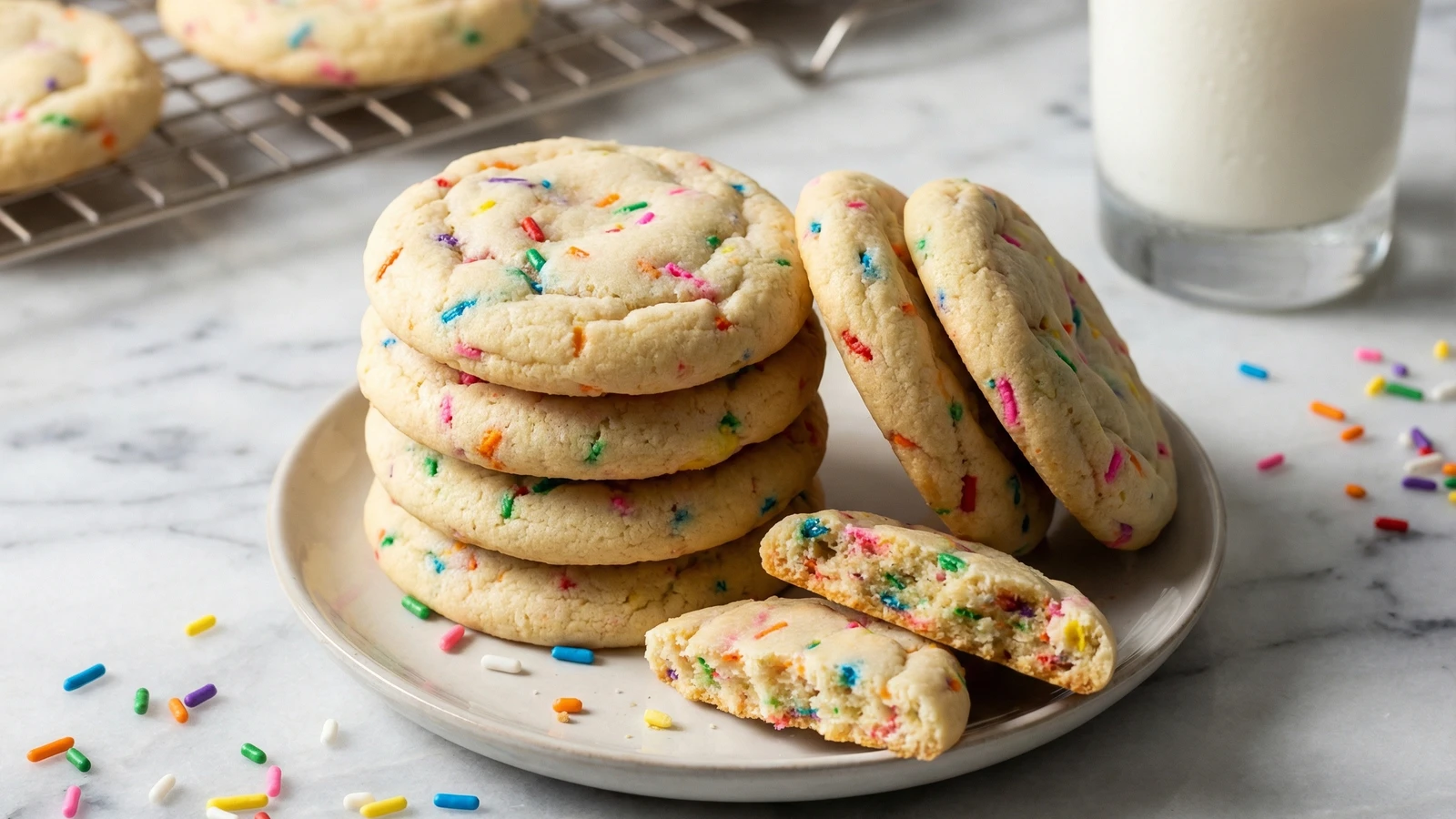 Birthday Cake Cookies