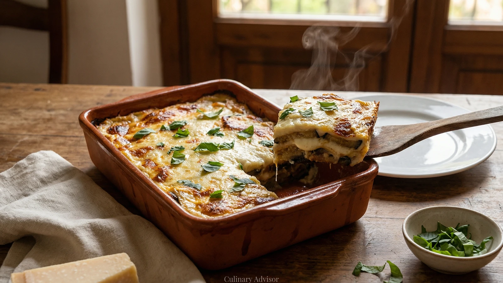 Parmigiana Bianca di Amalfi
