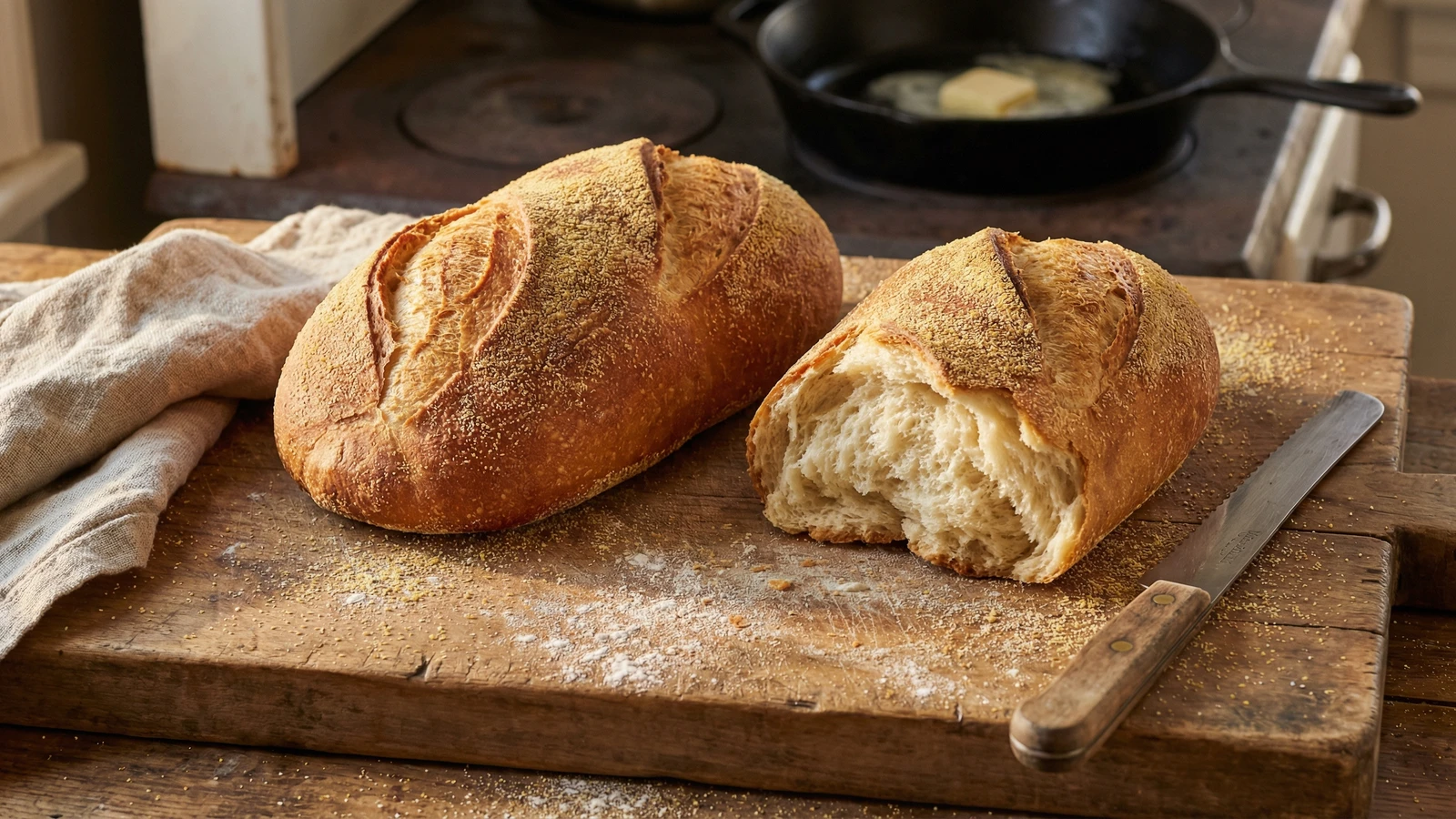 New Orleans Po'Boy Bread