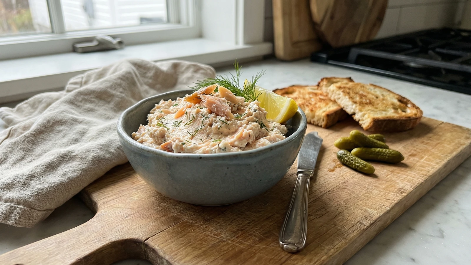 Smoked Trout Pâté with Dill