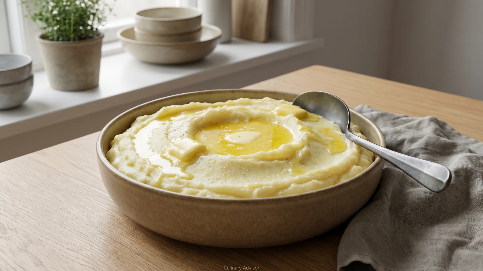 Kartoffelmos med Smor