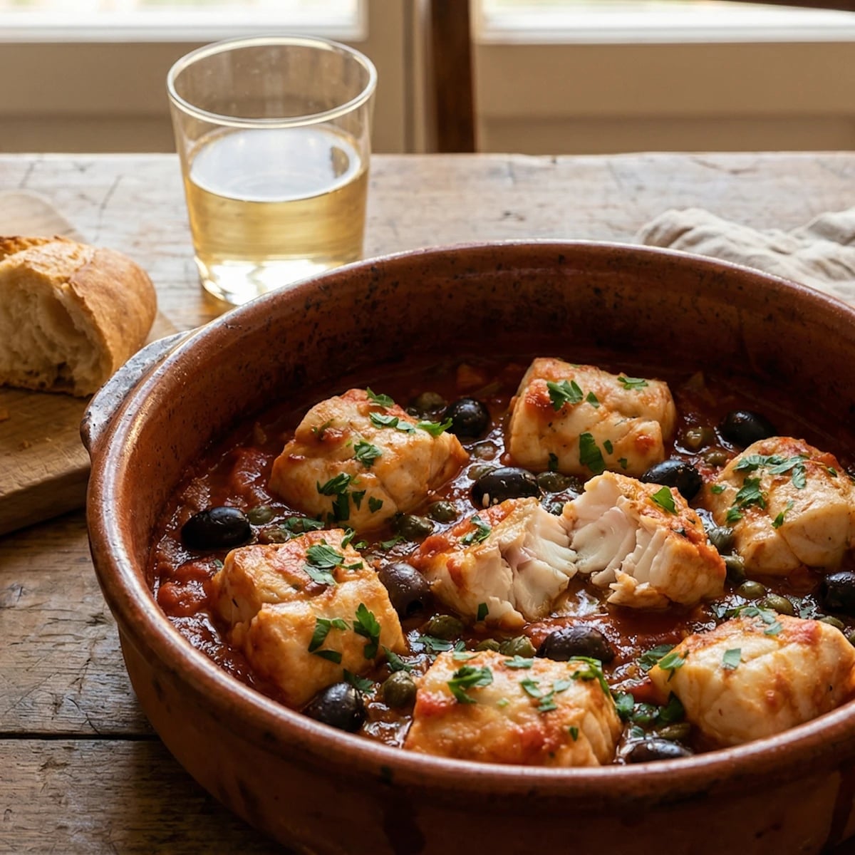 Coda di Rospo in Umido