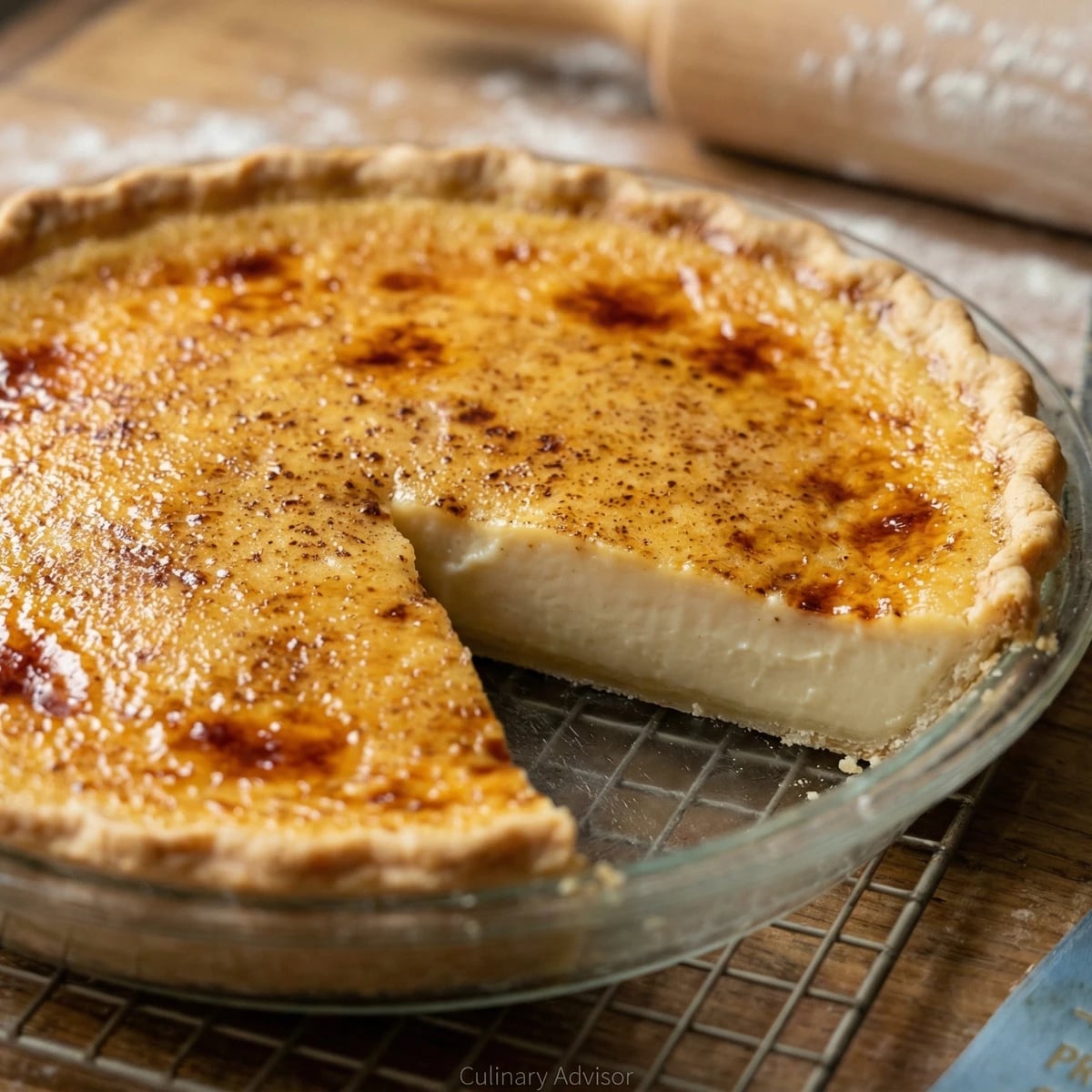 Indiana Sugar Cream Pie