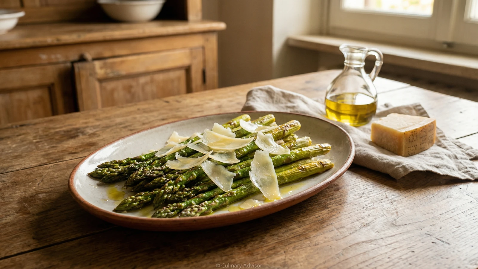 Asparagi al Forno con Parmigiano