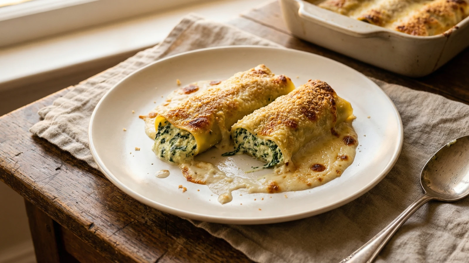 Cannelloni Ricotta e Spinaci