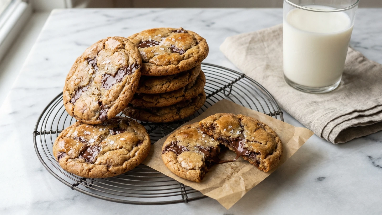 Sourdough Discard Chocolate Chip Cookies