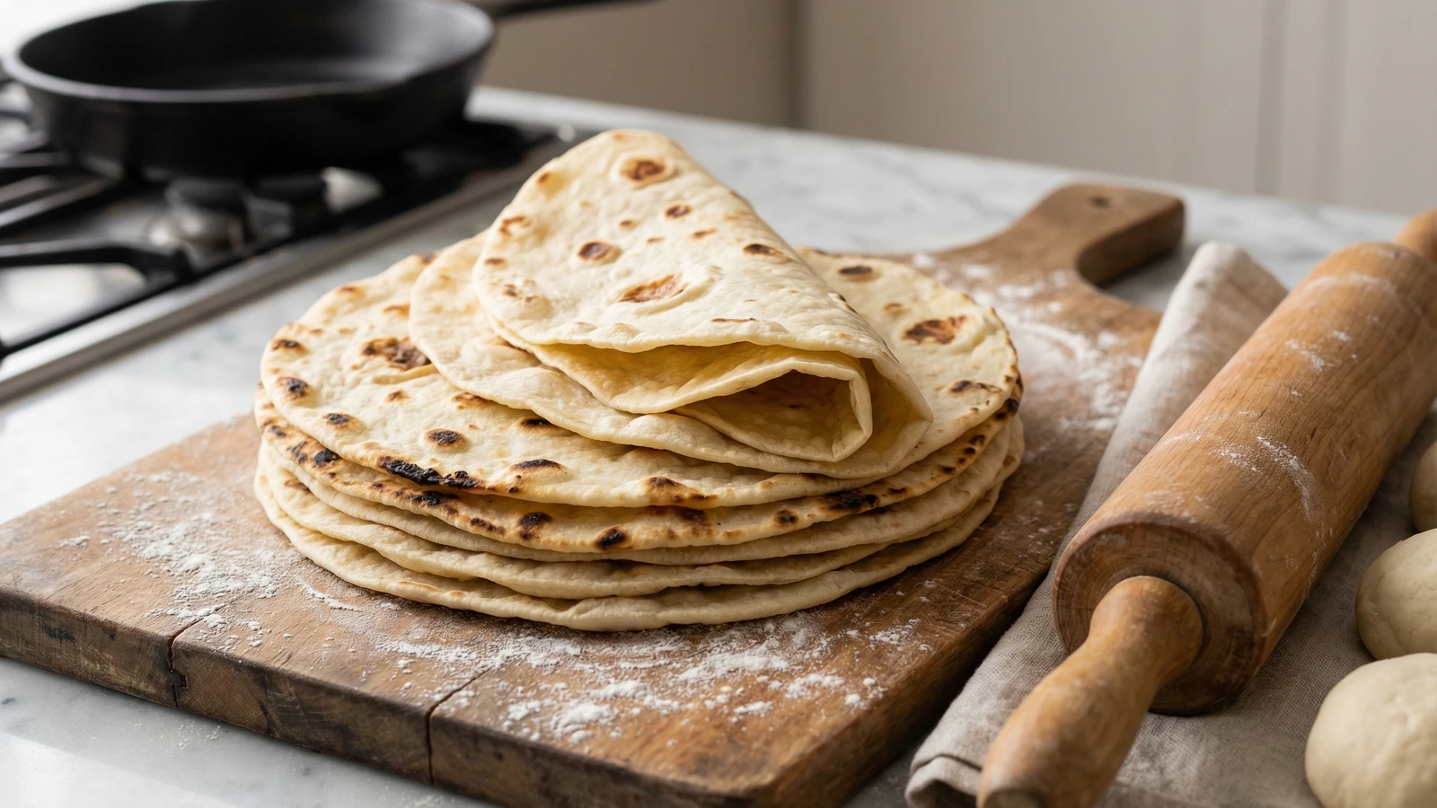 Homemade Flour Tortillas