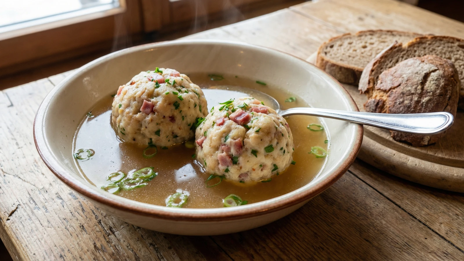 Tiroler Speckknödelsuppe