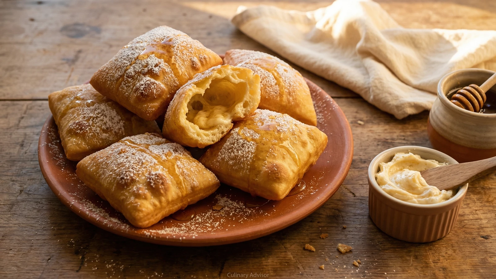 Sopapillas with Honey Butter
