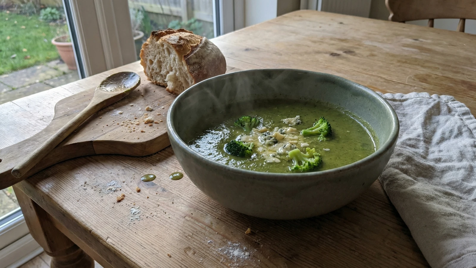Broccoli and Stilton Soup