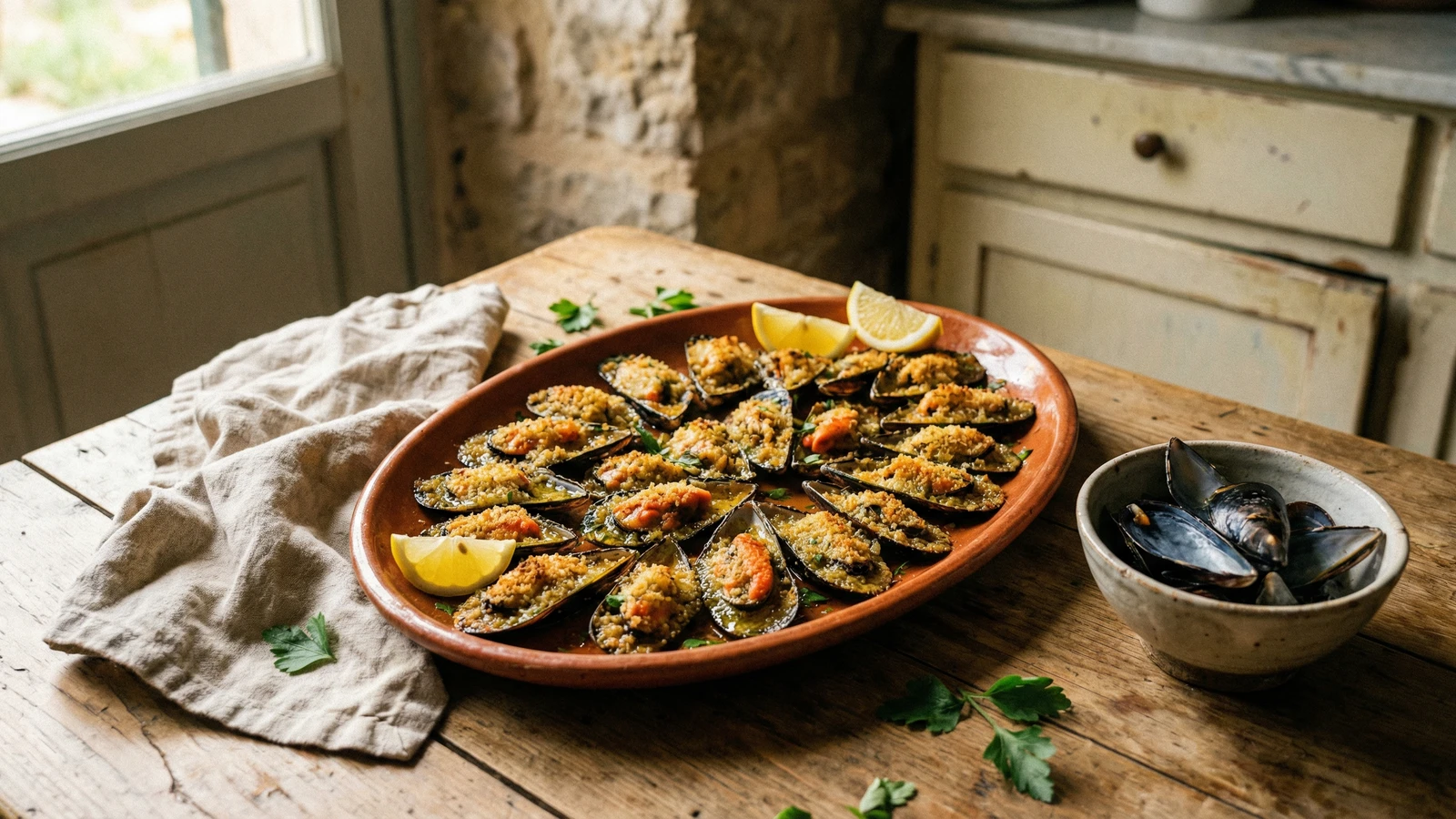 Cozze Gratinate alla Pugliese