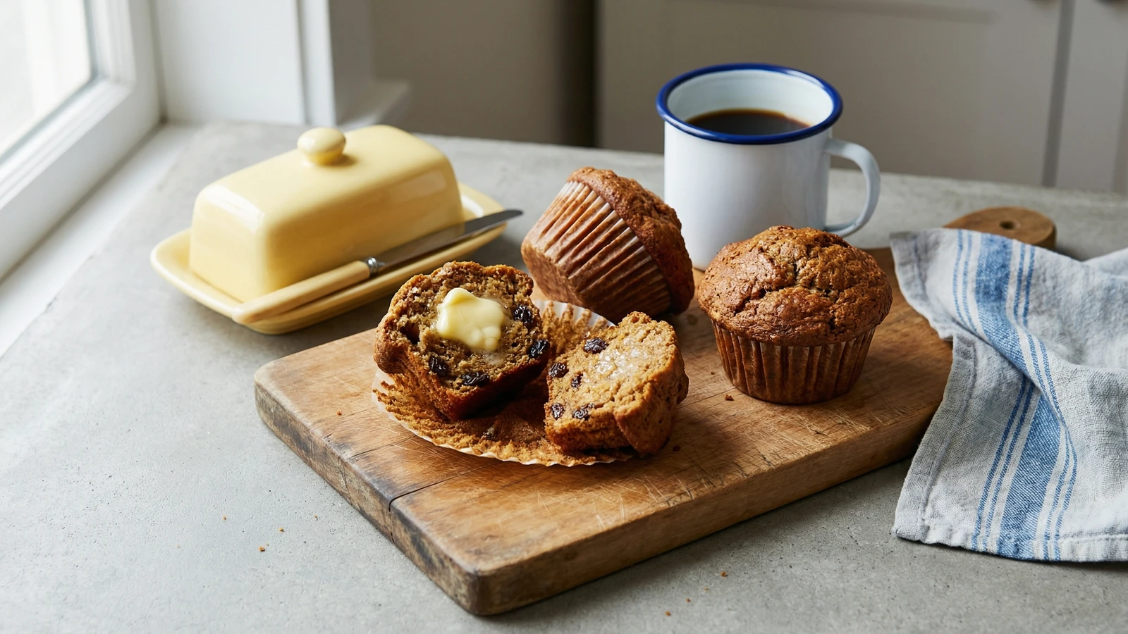 Old-Fashioned Bran Muffins