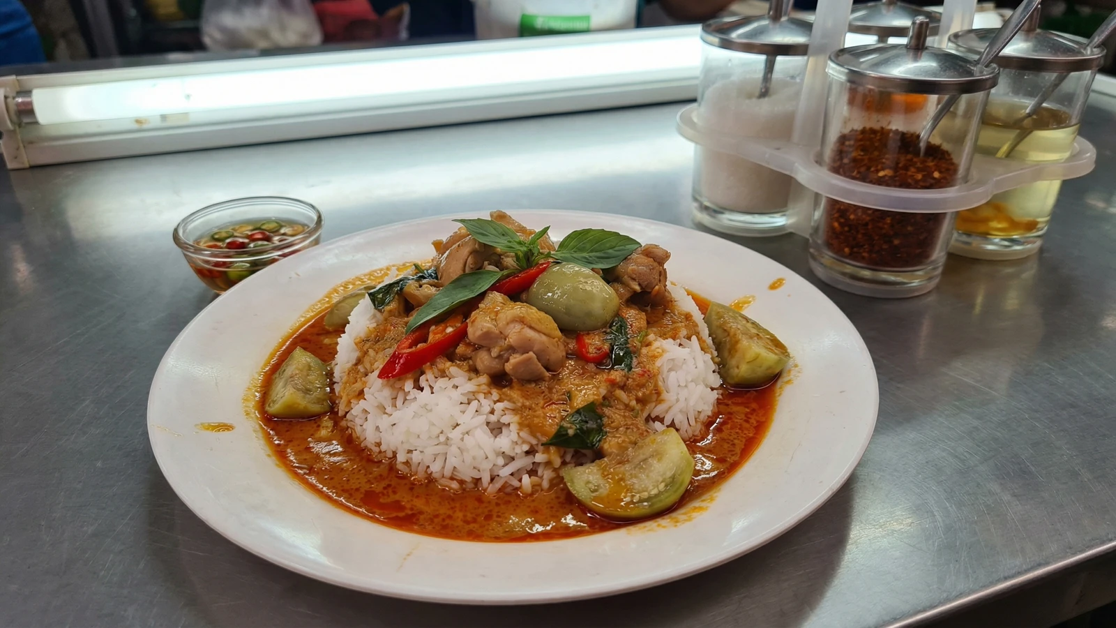 Curry Over Rice (Khao Rad Gaeng)