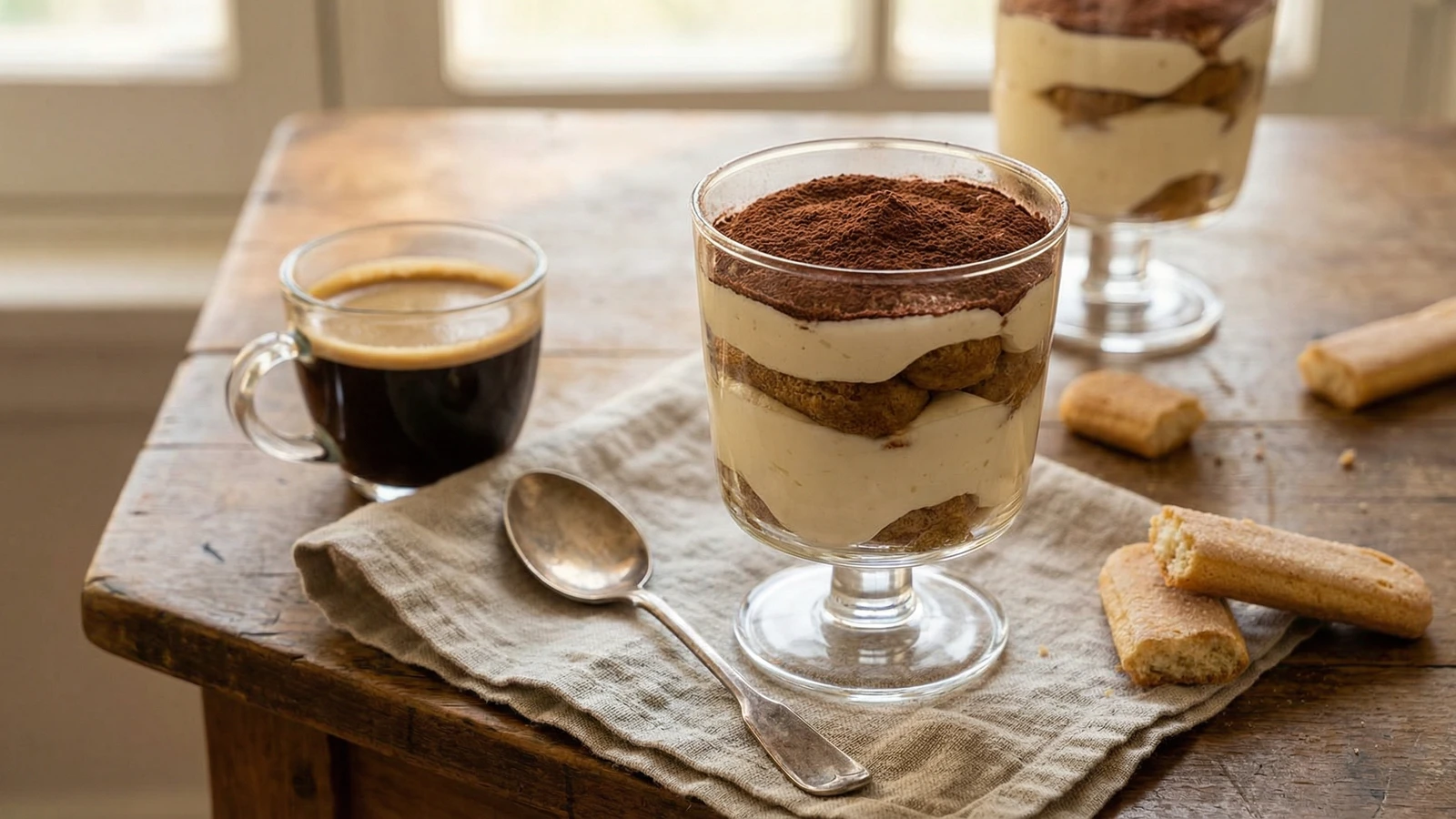 Coppa di Mascarpone con Caffè