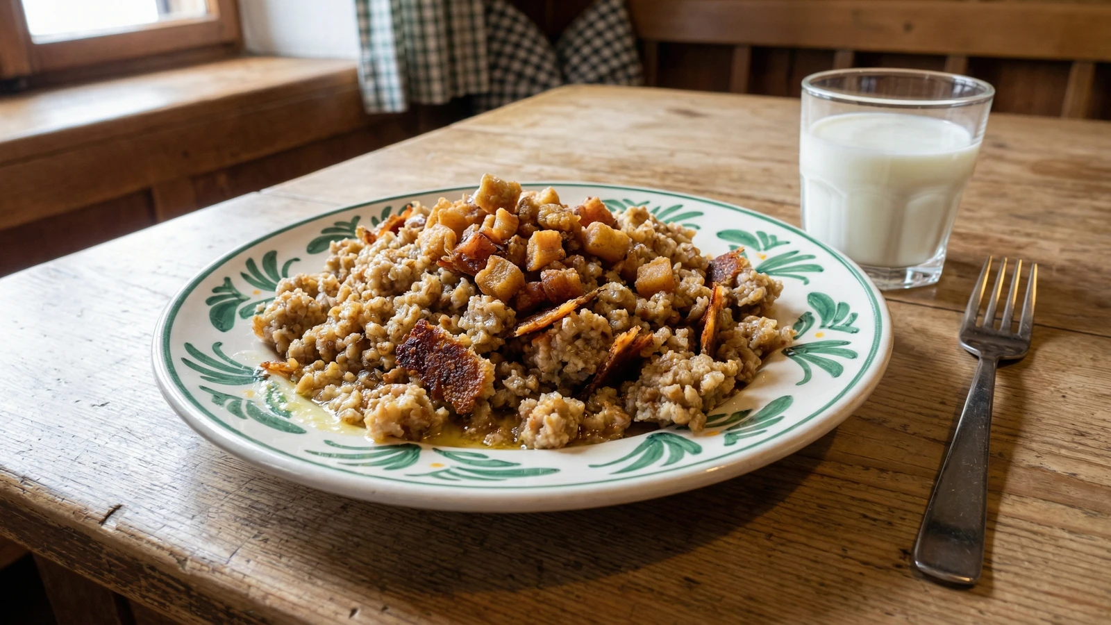 Heidensterz (Styrian Buckwheat Sterz)