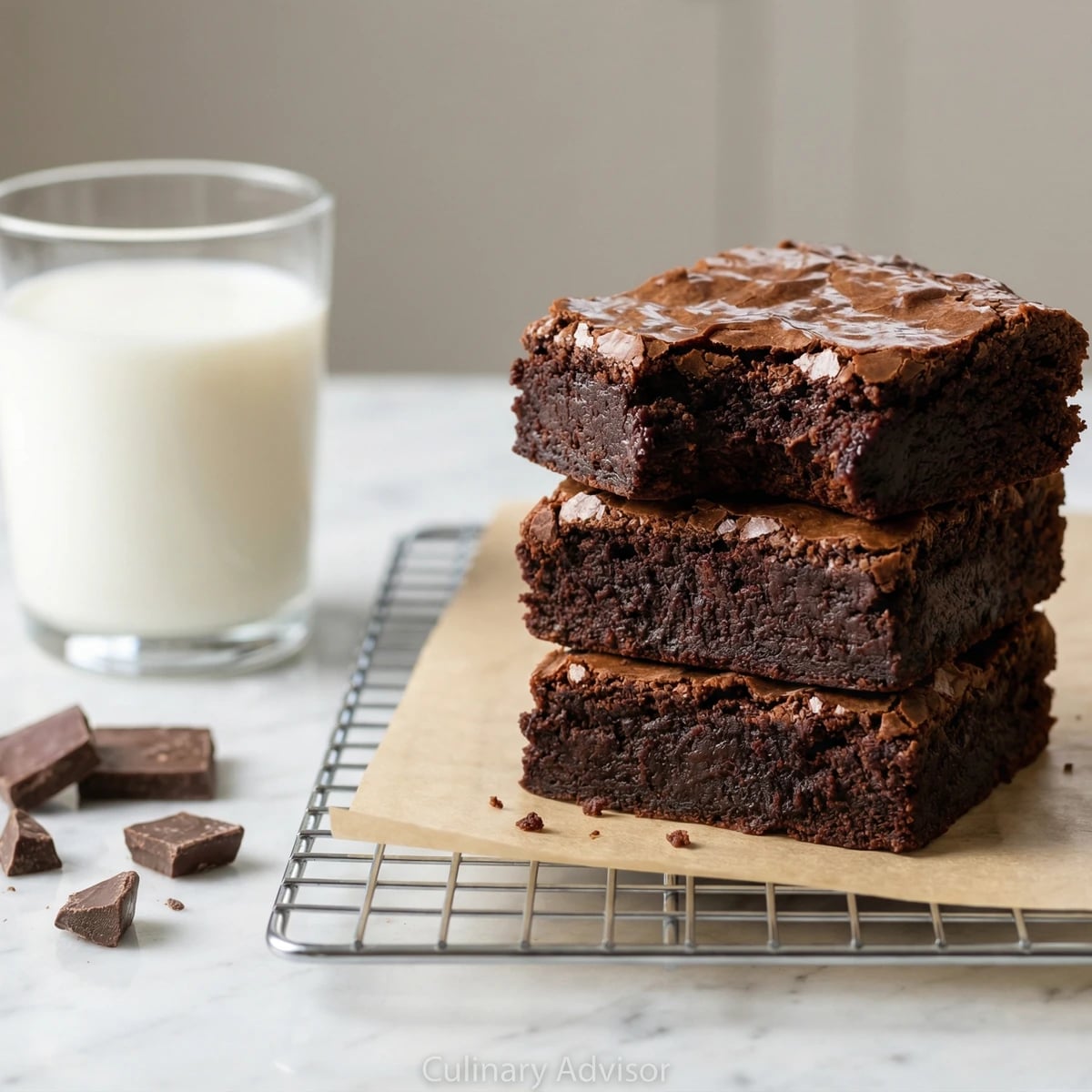 Classic Fudgy Brownies