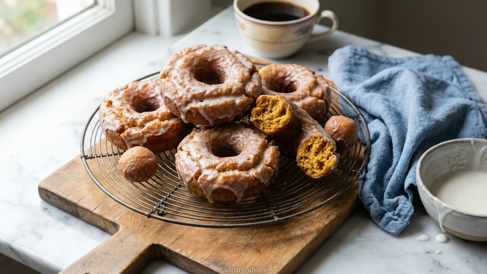 Old-Fashioned Cake Donuts
