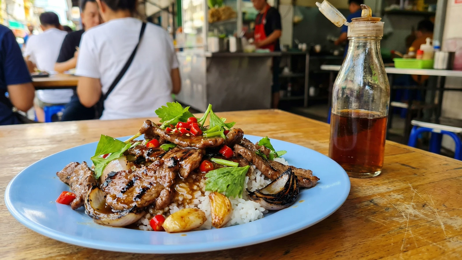 Beef in Oyster Sauce (Nua Pad Nam Man Hoy)