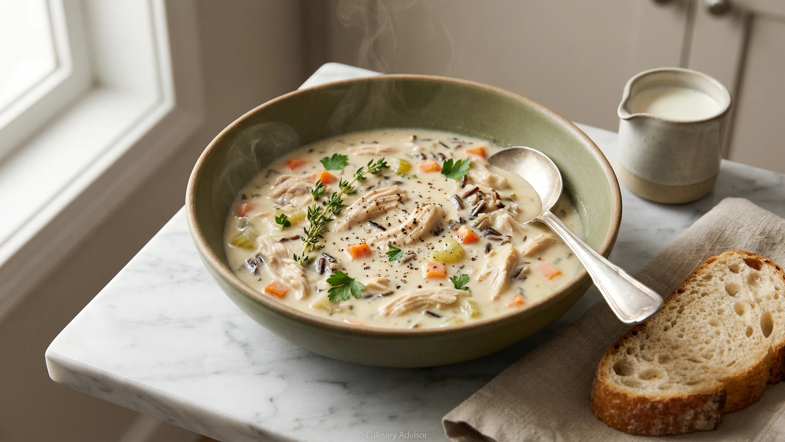 Creamy Chicken Wild Rice Soup