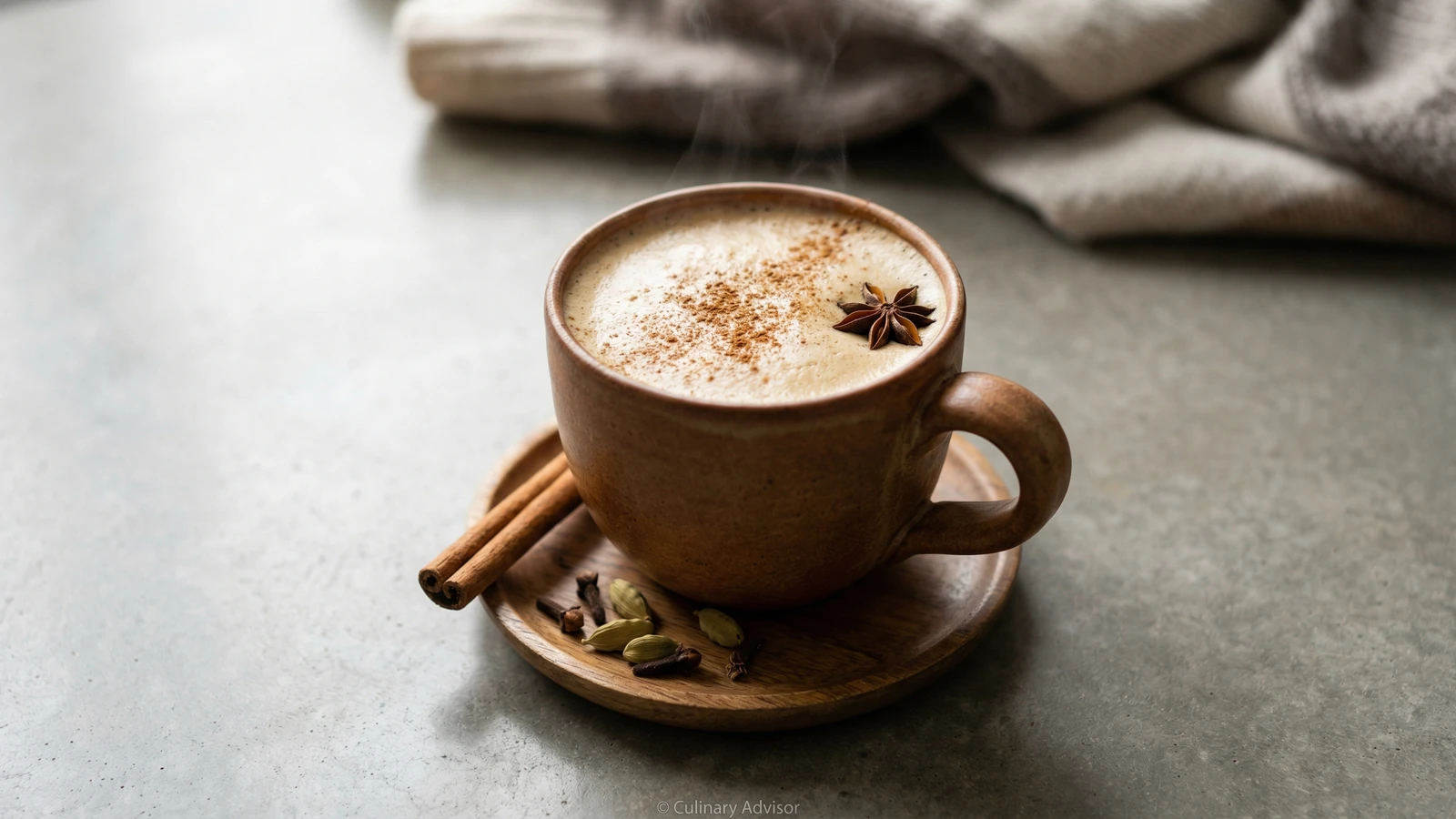 Authentic Masala Chai Latte