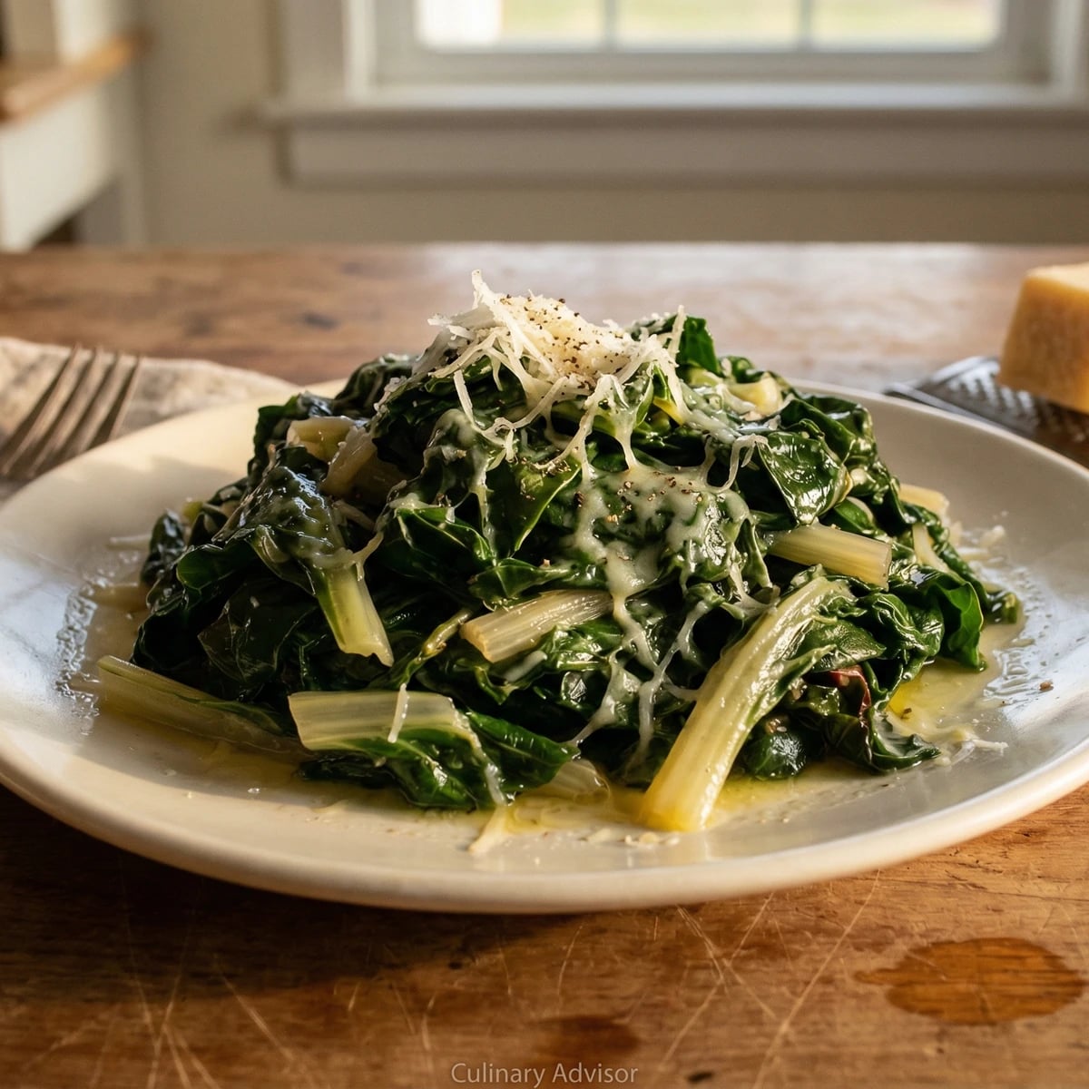 Bietole alla Parmigiana