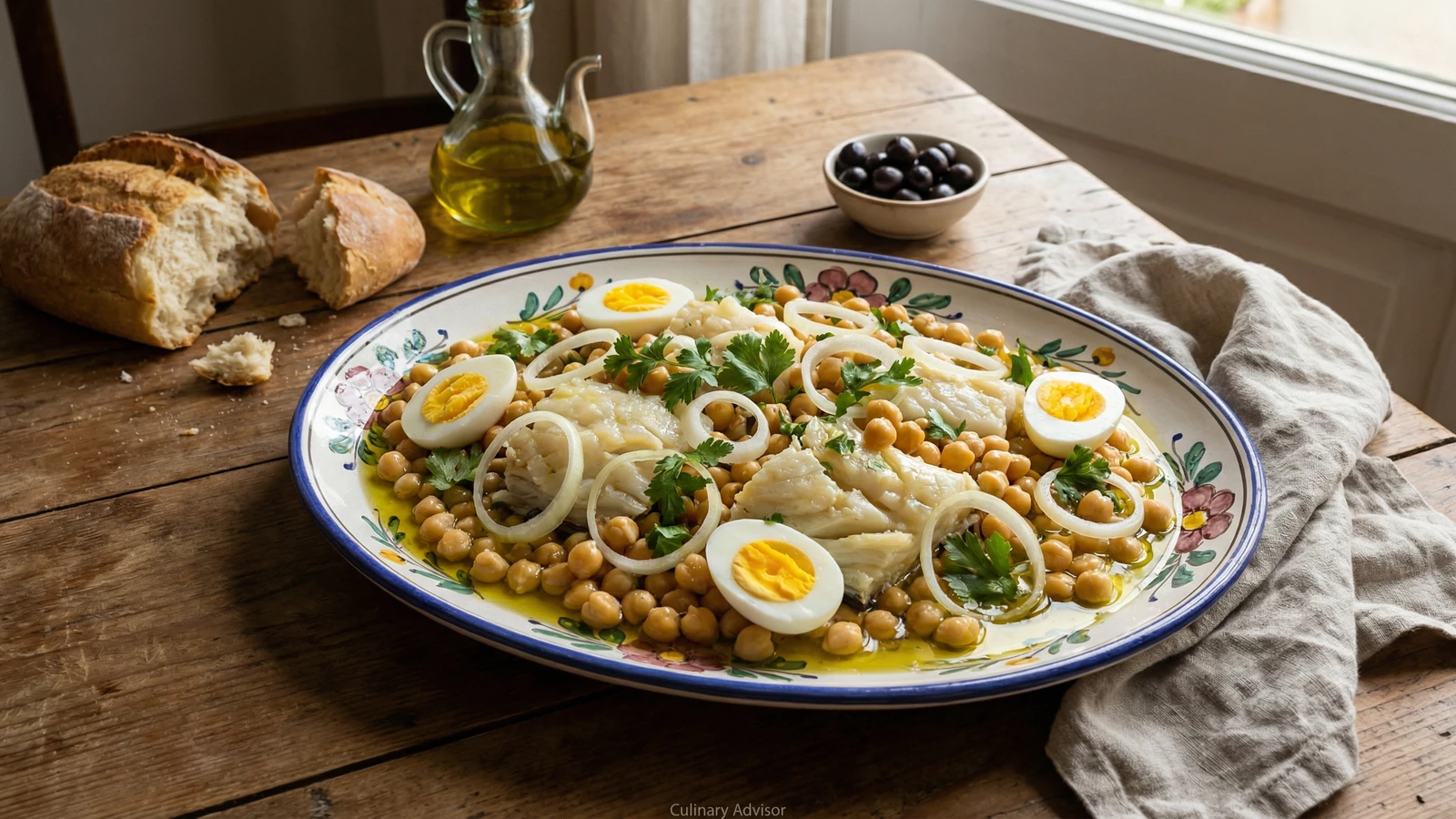 Bacalhau com Grão