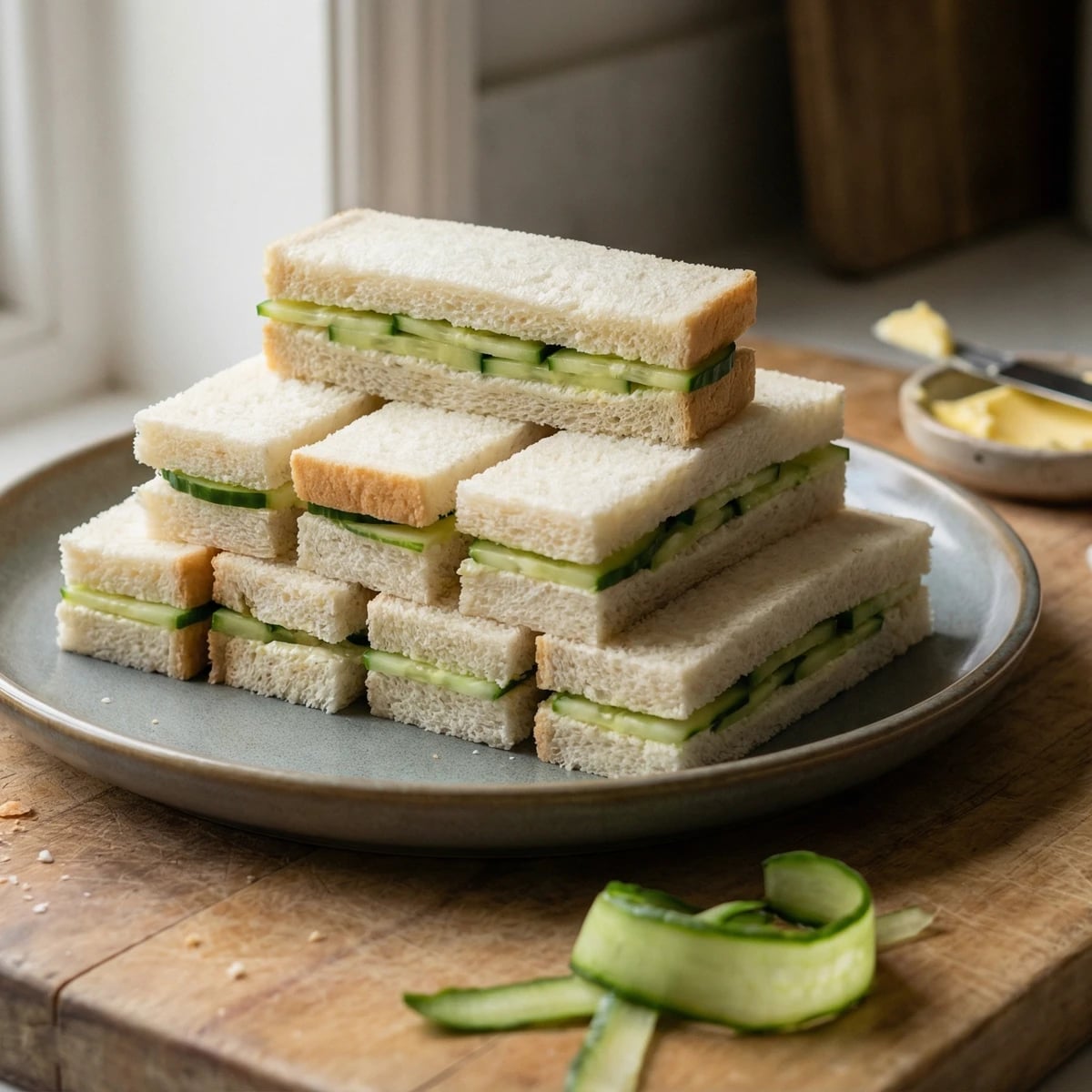 Cucumber Finger Sandwiches