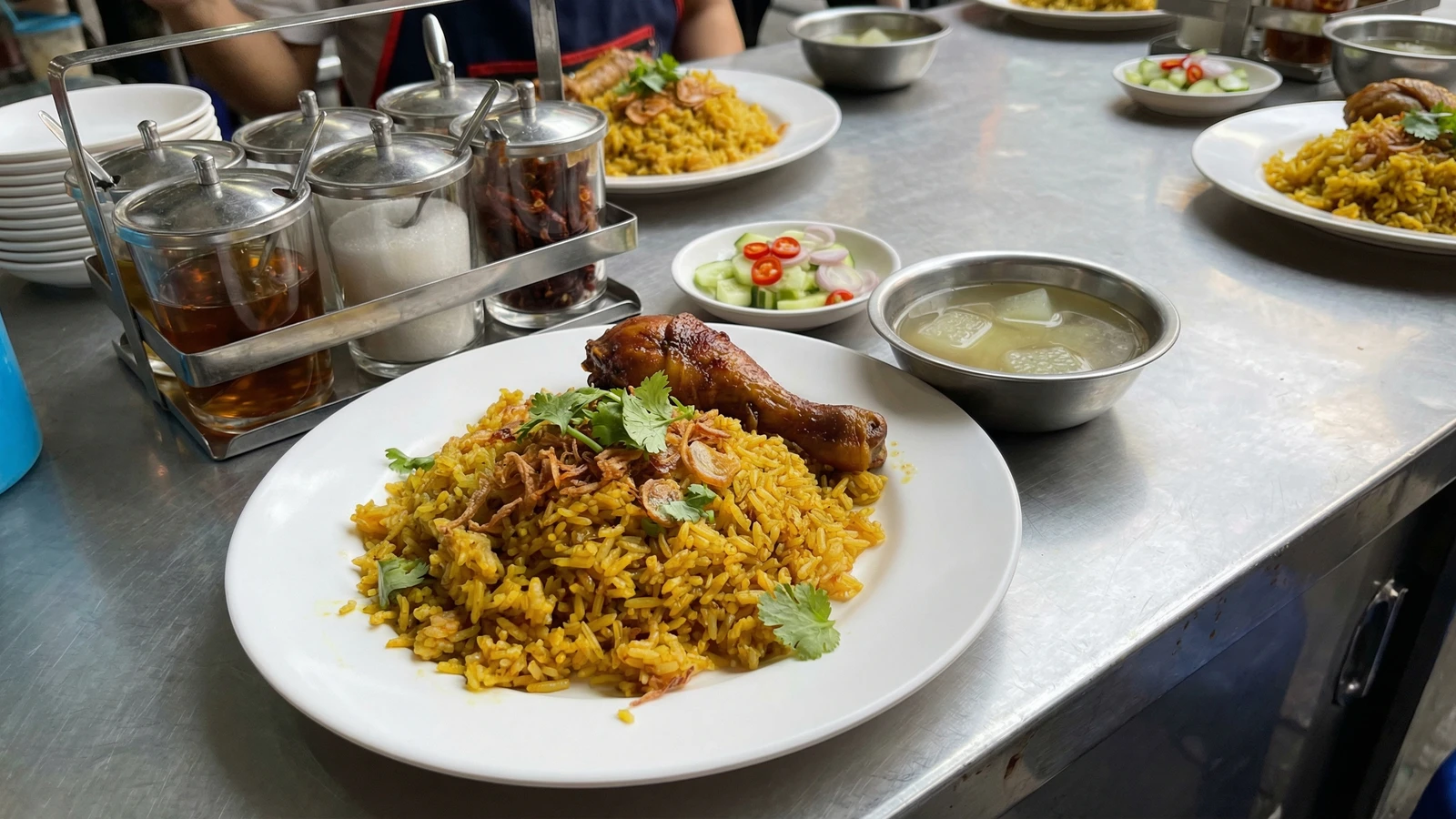 Thai Chicken Biryani (Khao Mok Gai)