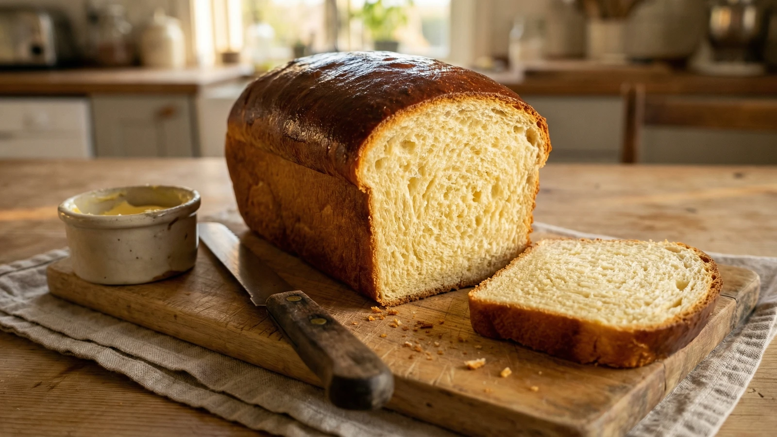 Classic French Brioche Loaf