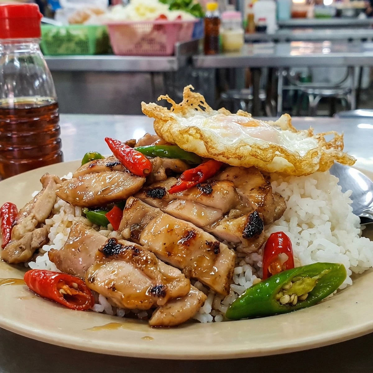 Chicken Chili Stir-Fry (Gai Pad Prik)