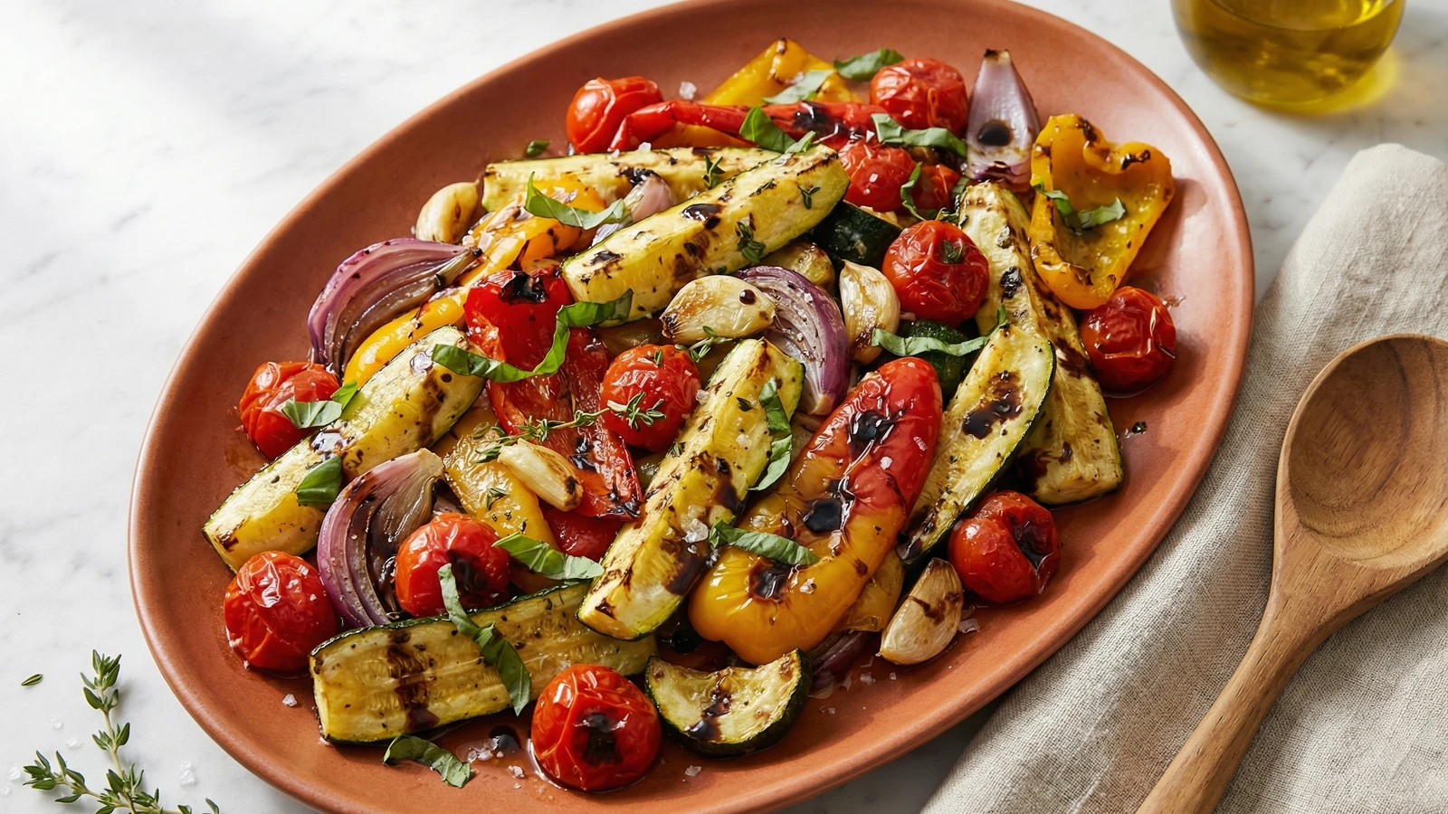 Fire-Roasted Summer Vegetable Medley