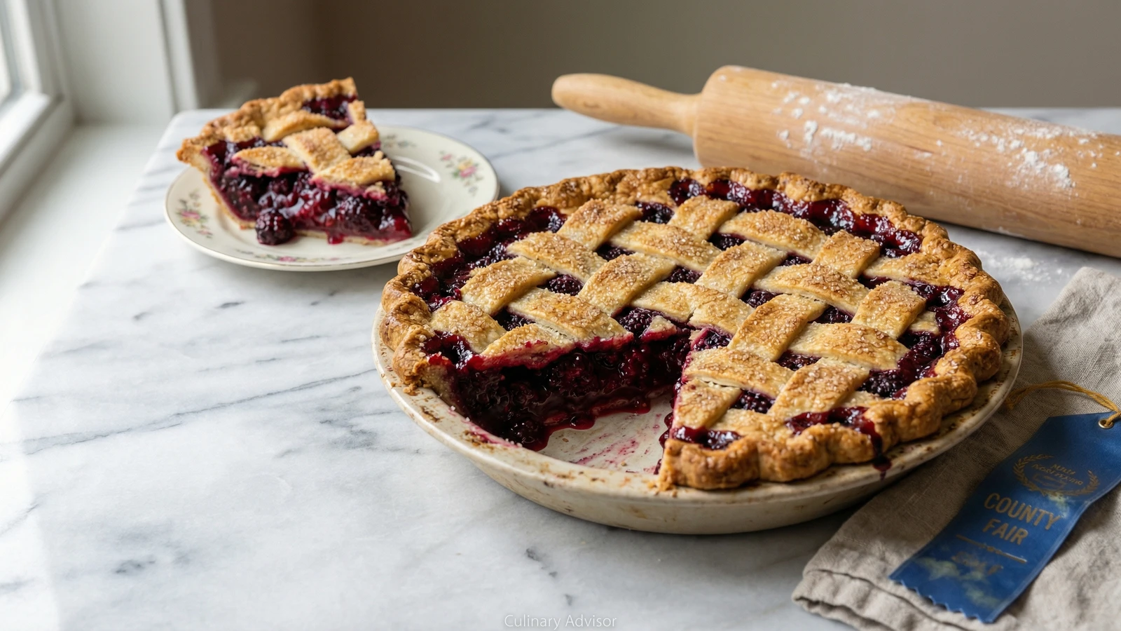 Oregon Marionberry Pie