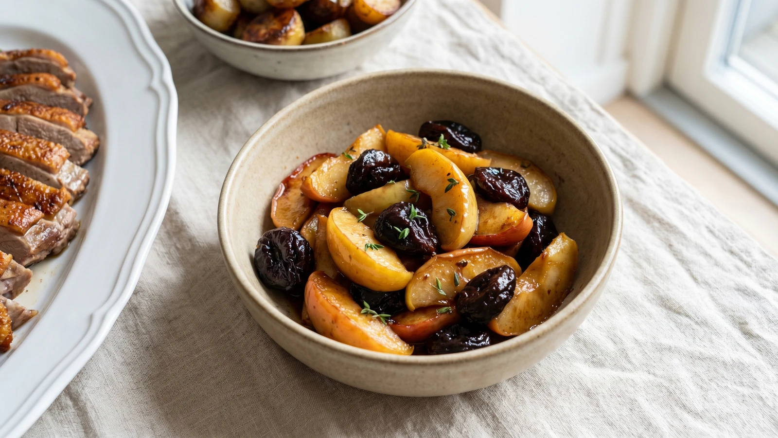 Æble-Sveskefyld (Apple and Prune Christmas Stuffing)