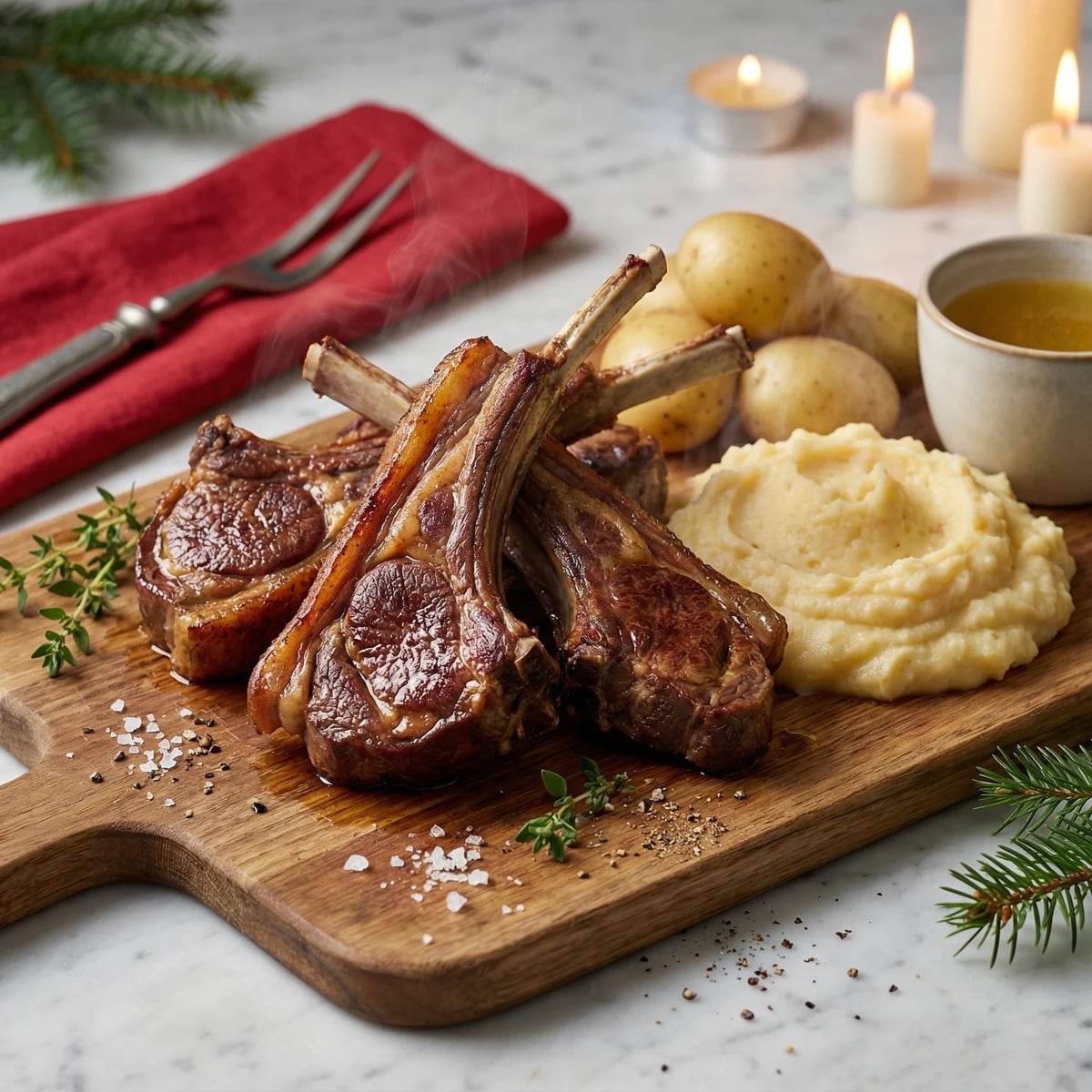 Norwegian Pinnekjøtt (Lamb Ribs)