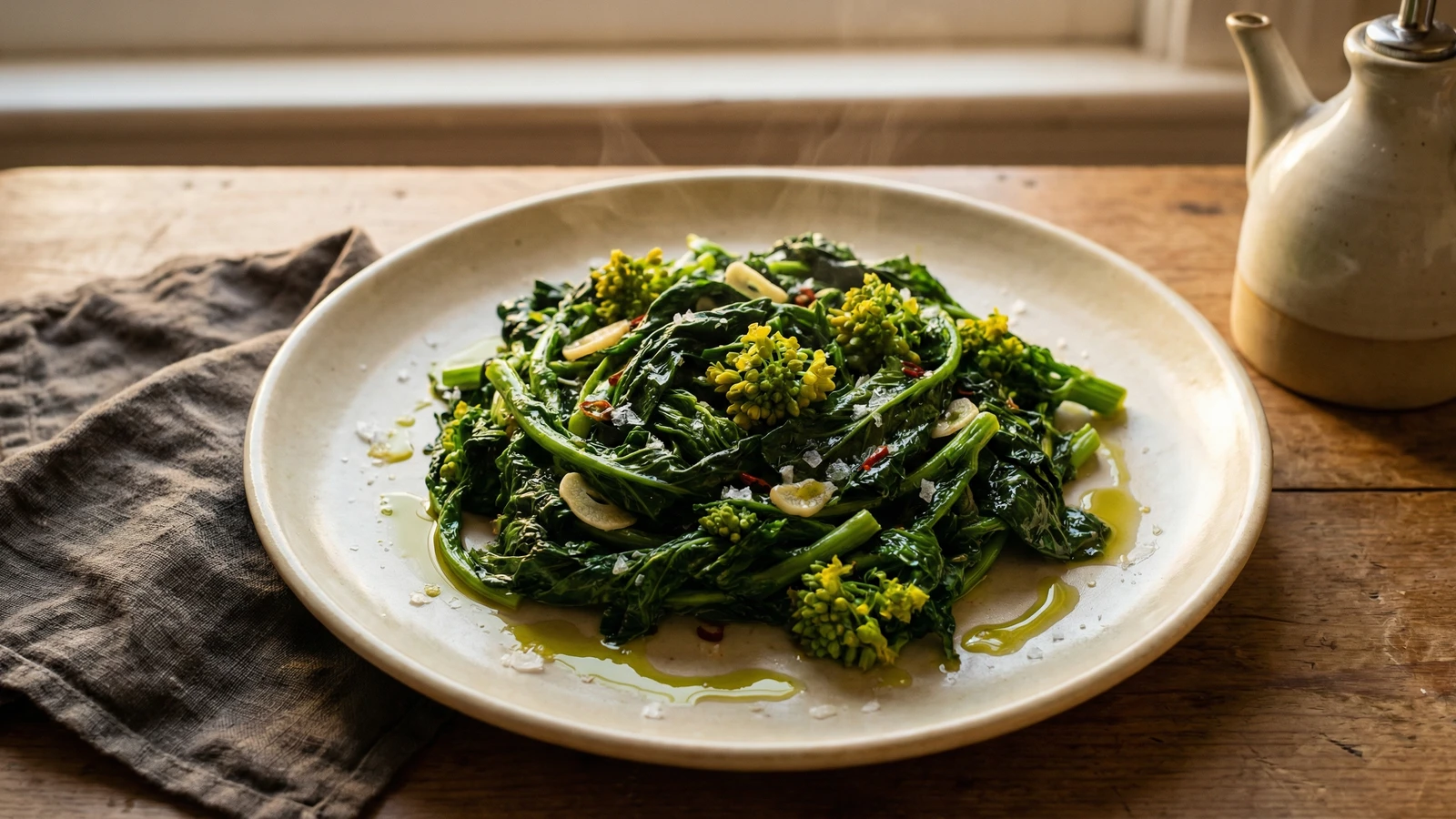 Cime di Rapa all'Aglio