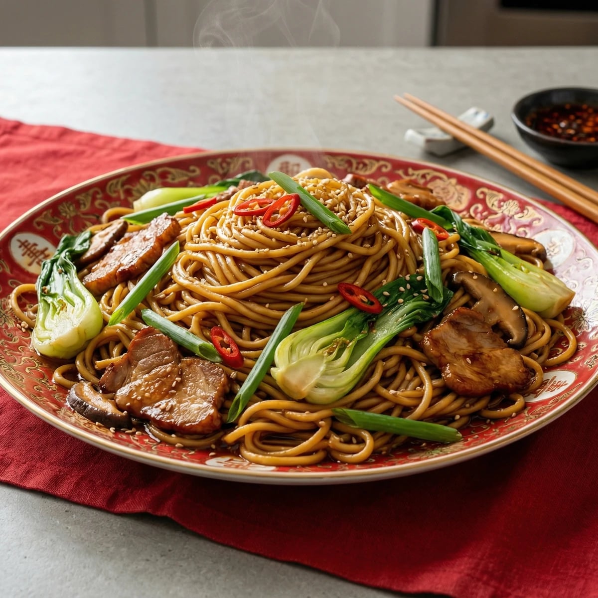 Longevity Noodles (Chang Shou Mian)