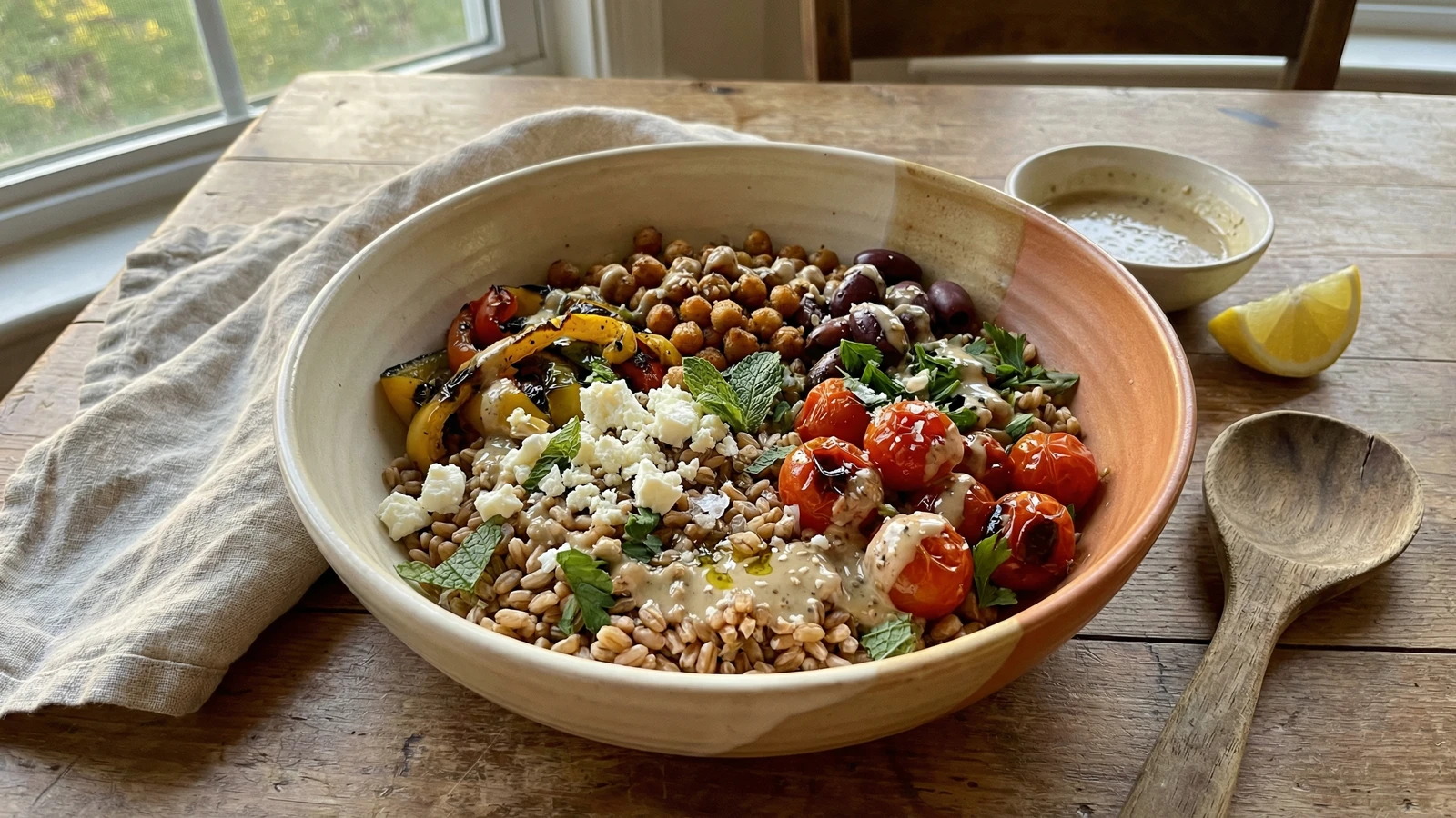 Mediterranean Grain Bowl