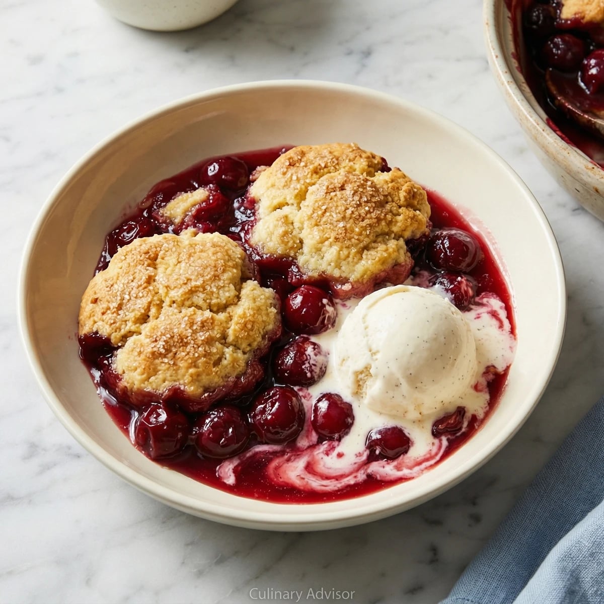 Cherry Cobbler