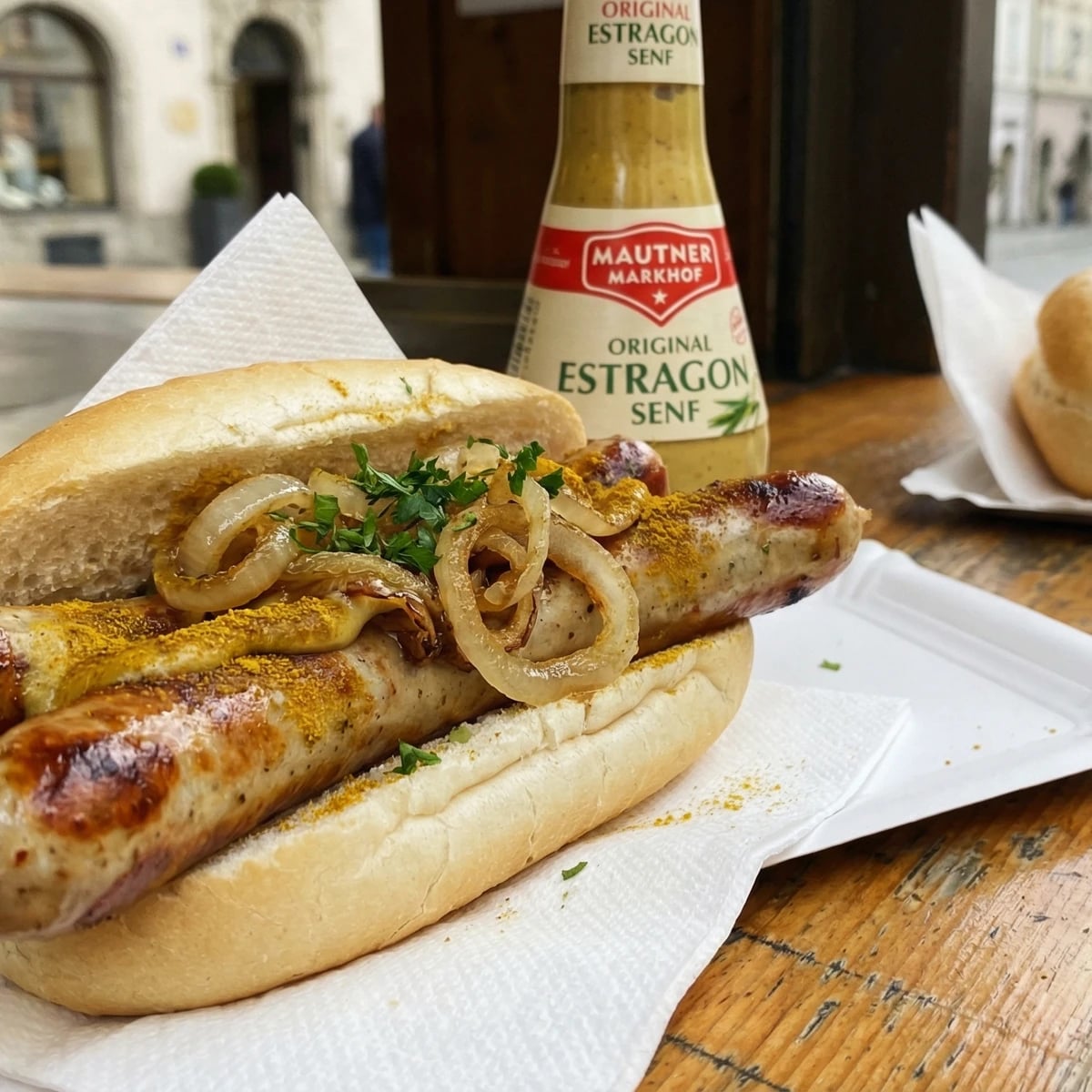 Bosna (Salzburg Spiced Sausage Roll)