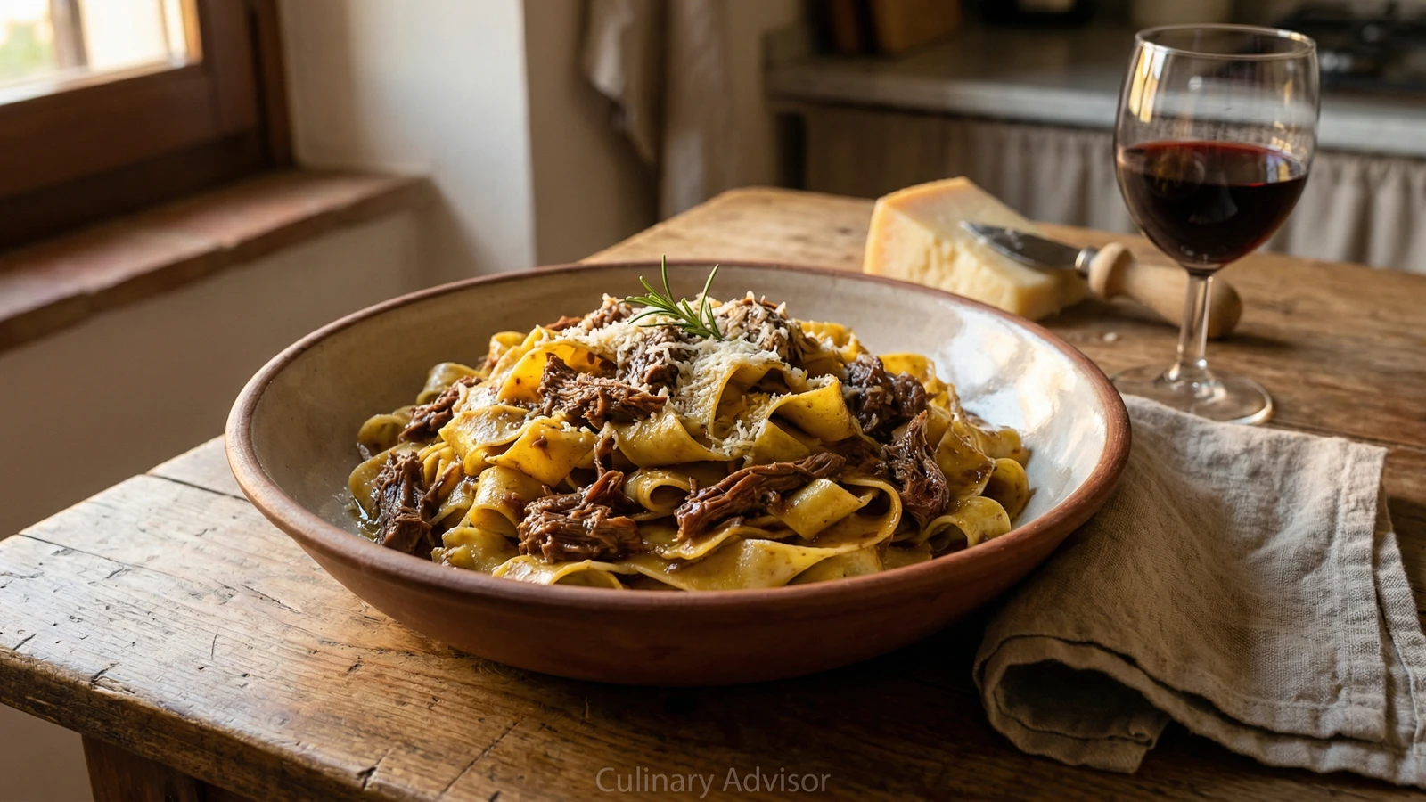 Pappardelle al Cinghiale